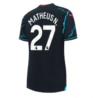 Manchester City Matheus Nunes #27 Tretí Ženy futbalový dres 2023-24 Krátky Rukáv